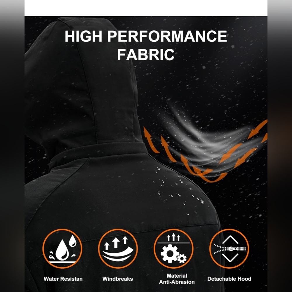 Brand New Heated Jacket Medium - Picture 5 of 11